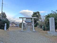 東雷神社鳥居