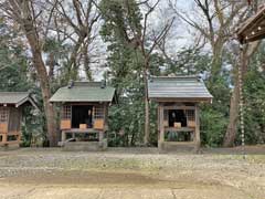 金ケ作熊野神社境内社二宇