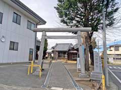 門前八坂神社鳥居