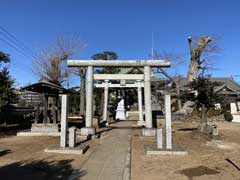 幸田香取駒形神社鳥居