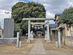 小金原茂侶神社鳥居