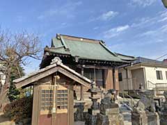 仙田田中稲荷神社社殿