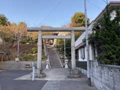 小根本神明神社鳥居