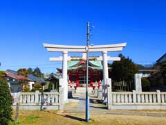 幸谷赤城神社鳥居