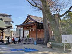 松戸神社神楽殿