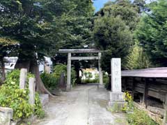 松戸新田神明神社鳥居