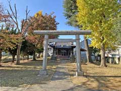 中根妙見神社鳥居