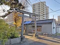 根本金山神社鳥居