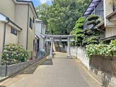 大橋胡籙神社鳥居