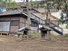 千駄堀香取神社境内石祠群