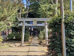 新作安房須神社鳥居