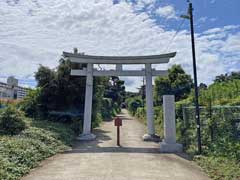 高塚新田八幡神社鳥居