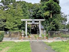 和名ヶ谷日枝神社鳥居