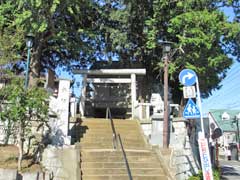 矢切神社鳥居