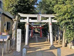 青田香取神社鳥居