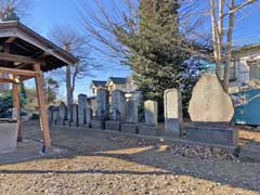 西深井三社大神境内石祠・庚申塔・石碑等