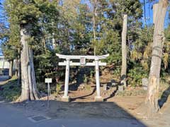 西深井浅間神社鳥居