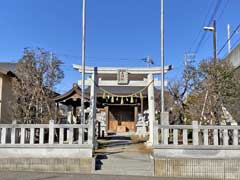 後平井天神社鳥居