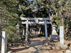 市野谷天神社鳥居