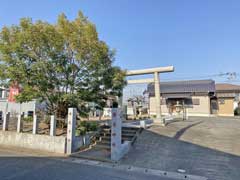 木豊受神社鳥居