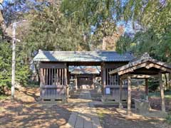 桐ケ谷香取神社神門