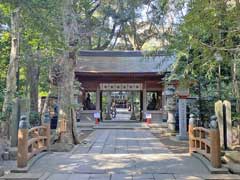 駒木諏訪神社随神門