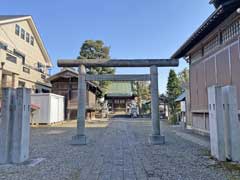 流山浅間神社鳥居