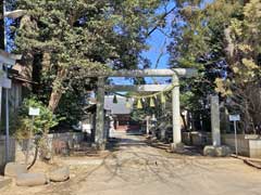 名都借香取神社鳥居