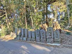 思井熊野神社庚申塔群