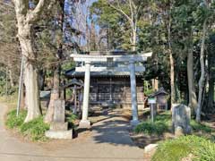 上新宿八坂神社鳥居