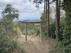 柏原神社鳥居