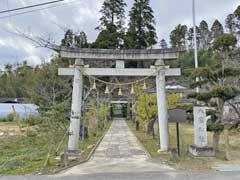 宮谷八幡神社鳥居