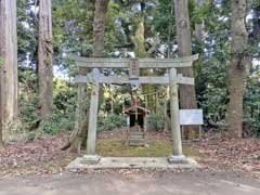 天辺道祖神社鳥居