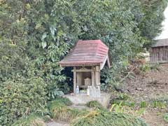 畔田春日神社近くの道祖神