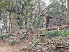 江原新田麻賀多神社石祠二基