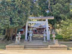 岩富熊野神社鳥居