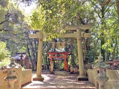 飯塚皇産霊神社鳥居