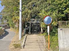 上座熊野神社鳥居