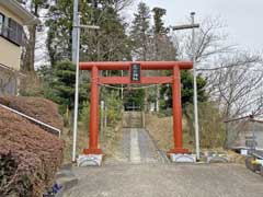 佐倉田町愛宕神社鳥居