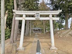 角来八幡神社鳥居