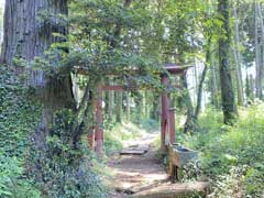 下勝田天満神社鳥居