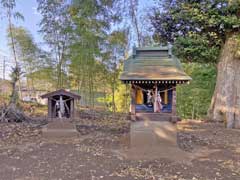 木野子諏訪神社境内社天神社、疱瘡神社