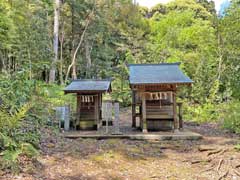 馬渡八坂神社境内社山王神社・稲荷神社