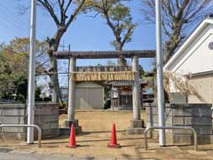 六崎妙見神社鳥居