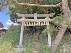 直弥浅間神社鳥居