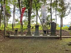 境内庚申塔と石祠