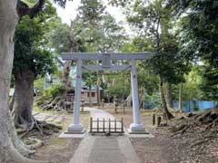 大蛇町神明大神社鳥居