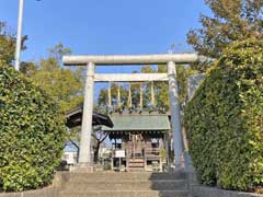 王子台神明社鳥居