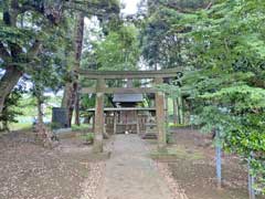 大佐倉将門口ノ宮神社鳥居