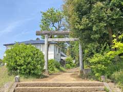 寺崎神明神社鳥居